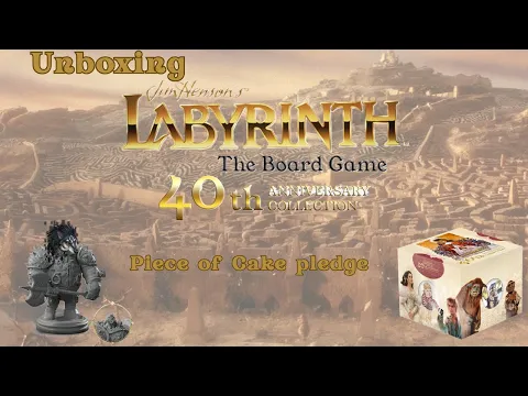 Unboxing Labyrinth 40th Anniversary Collection with Humongous Expansion