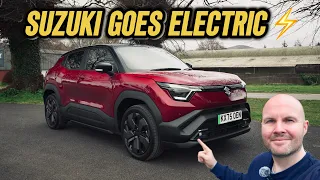 Suzuki eVitara FIRST LOOK – Suzuki’s First EV… Worth the Wait?