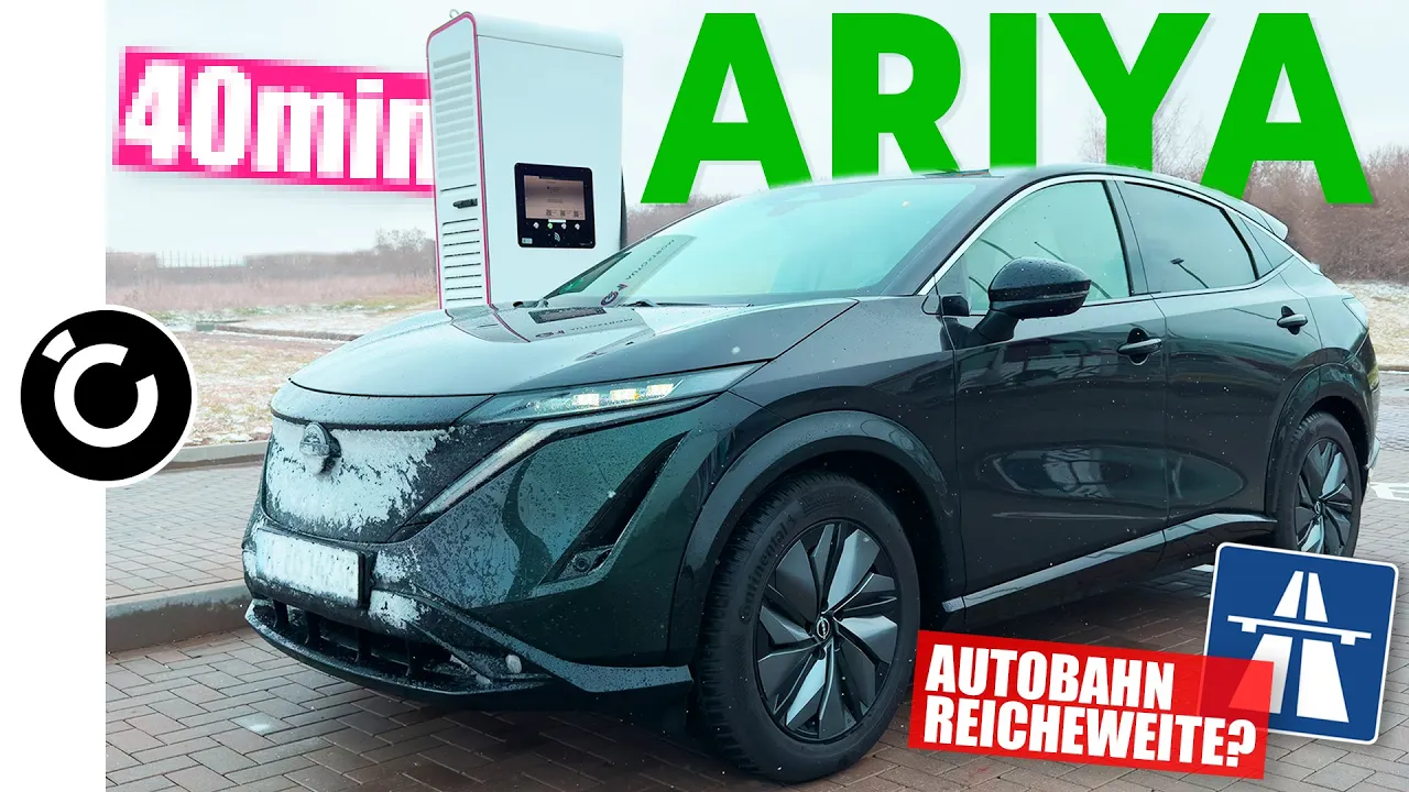 Nissan ARIYA Langstreckentest - groß und effizient auf der Autobahn?