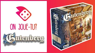 Comment Jouer à Gutenberg | Règles + Avis | On Joue-Tu ?