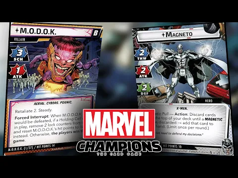 Old Hero New Trick - Magneto Protection vs Expert M.O.D.O.K. Marvel Champions Live Replay