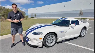 The 1998 Dodge Viper GTS-R is one of the MOST rare sports cars