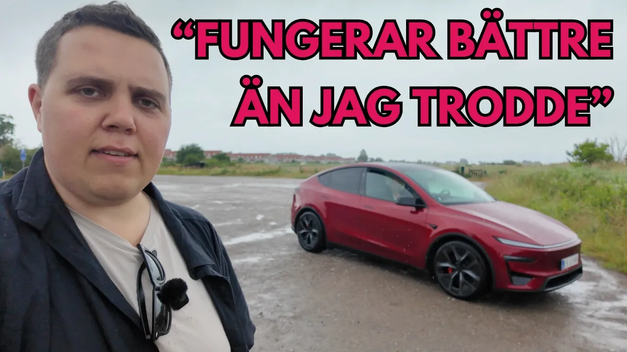 Tesla FSD provkörd i CPH - Imponerande men inte 100% perfekt