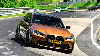 666HP BMW M3 G80 MANUAL only wants to DRIFT! // NURBURGRING REVIEW