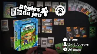 MINECRAFT EXPLORERS règle du jeu par #expliquemoica #ravensburger
