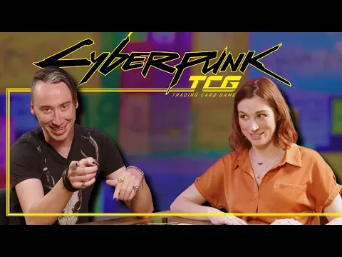 Cyberpunk TCG Gameplay with Alex Ward and Becca Scott