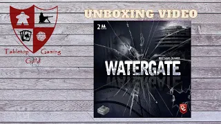 Watergate Board Game Unboxing