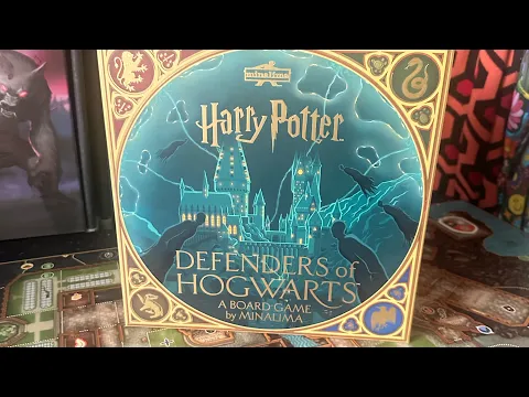 Unboxing Harry Potter: Defenders Of Hogwarts: A MinaLima Game