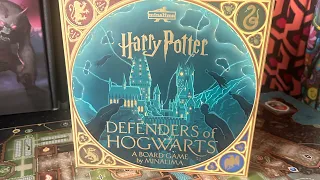 Unboxing Harry Potter: Defenders Of Hogwarts: A MinaLima Game