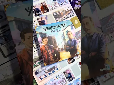 Yokohama Duel Preview - Some Straight 2-player Econ Heat (Board Games Direct)