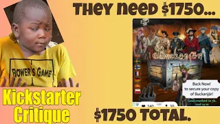 Buckanjär - Smells Like a Pre-Order!-Kickstarter Critique