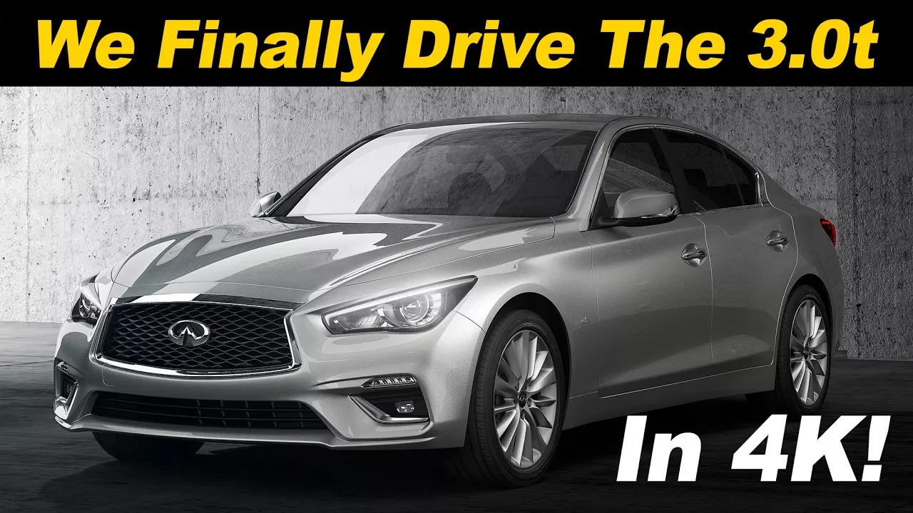 2018 Infiniti Q50 3.0t Review and Road Test In 4K