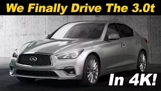 2018 Infiniti Q50 3.0t Review and Road Test In 4K