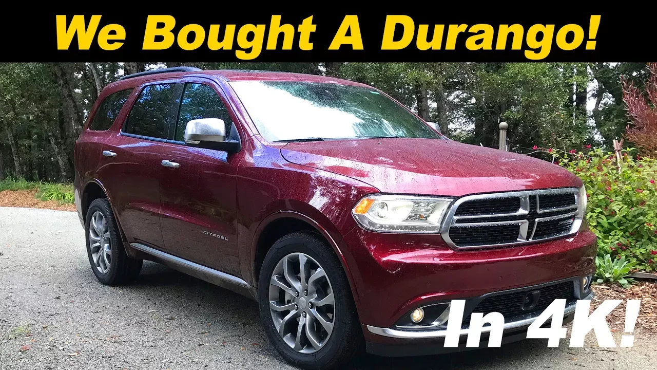 Why I bought a 2018 Dodge Durango (2018 Durango Review)