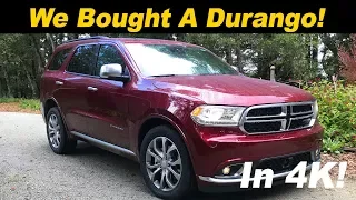 Why I bought a 2018 Dodge Durango (2018 Durango Review)