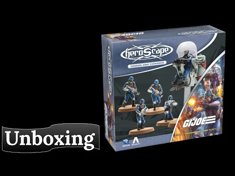 G.I. JOE Heroscape: COBRA Troopers & COBRA Flight Pod – Common Army Expansion: Unboxing