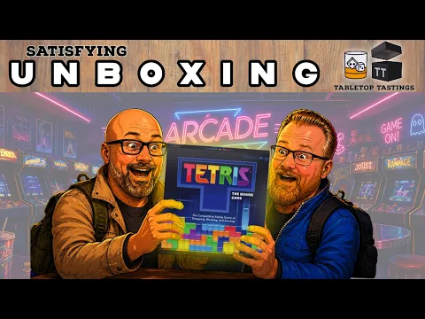Tetris: The Board Game Unboxing | Steve & Les React