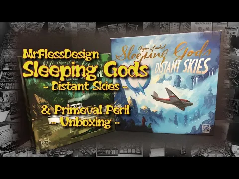 Unboxing: Sleeping Gods - Distant Skies & Primeval Peril (deutsch/german)