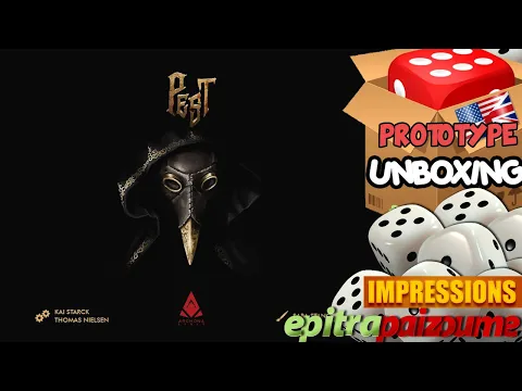 Pest - Prototype Unboxing & Impressions (EN) by Epitrapaizoume