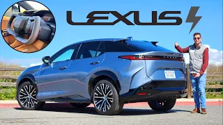 Can you Handle the Yoke?? -- The 2023 Lexus RZ 450e is an electric RX with a Twist!