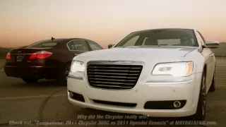 Mafioso Olimpico: 2011 Chrysler 300C vs 2011 Hyundai Genesis
