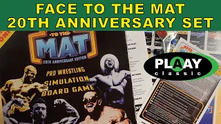 Face To The Mat 20th Anniversary Game Edition Unboxing | Plaay Games | Tabletop Wrestling Game