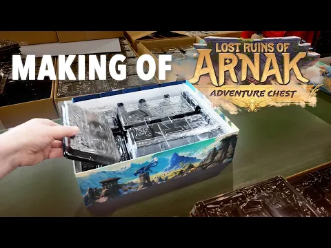 Behind the scenes of production-Lost Ruins of Arnak Adventure Chest & GIVEAWAY!