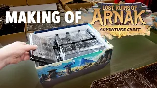 Behind the scenes of production-Lost Ruins of Arnak Adventure Chest & GIVEAWAY!