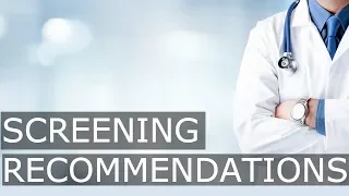 USPSTF Screening Recommendations