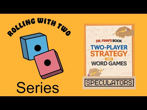 Rolling With Dr. Finn: Speculators