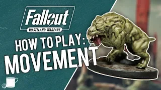 How Movement Works In Fallout Wasteland Warfare // Tabletop Hub
