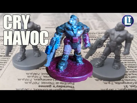 PAINTING MINIS / CRY HAVOC Board Game
