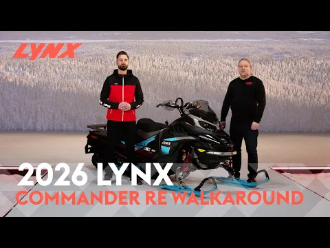 2026 Lynx Lynx Commander Re 900 Ace Turbo R Clacier Cyan / Black Commander Thumbnail alt