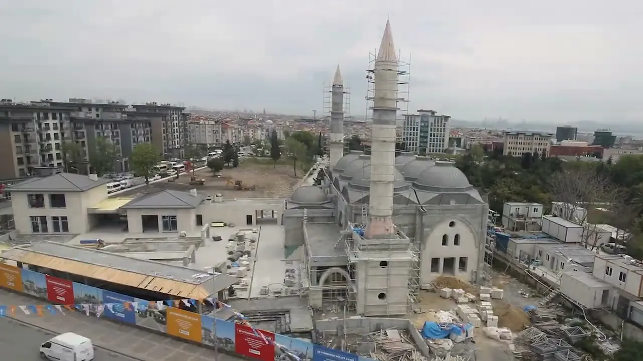 Millet Mosque Construction Timelapse Video