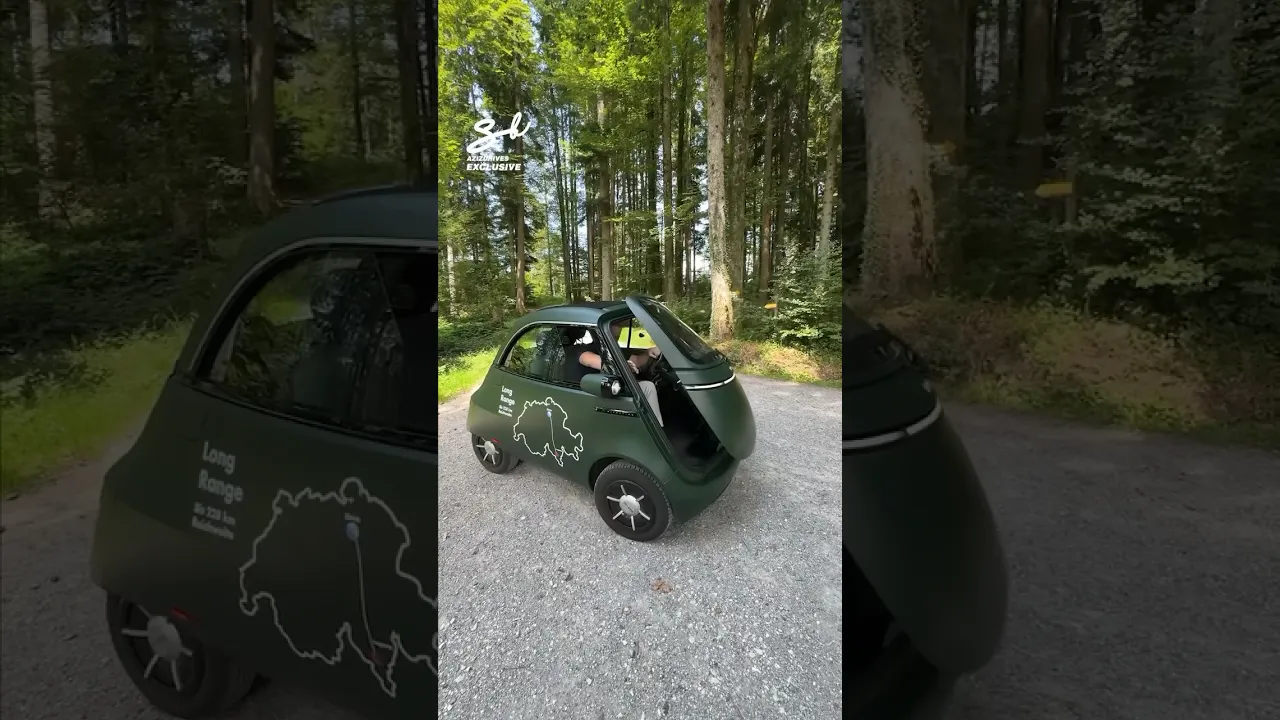 They say good things come in small packages...😏 #microlino #small #vehicle