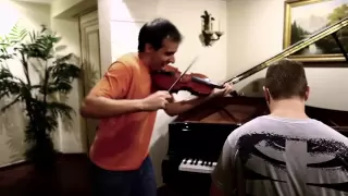 Tema da Vitória do Ayrton Senna no piano - com Marcos Castro no violino