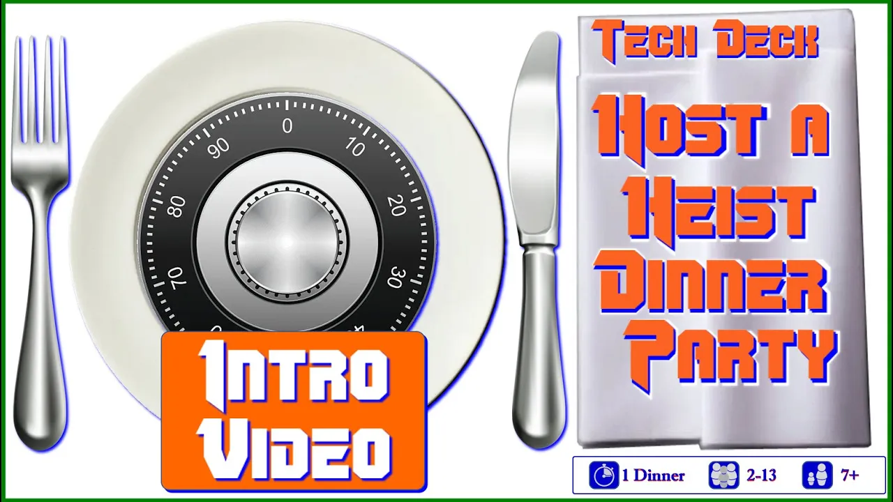 Host a Heist Dinner Party Introduction