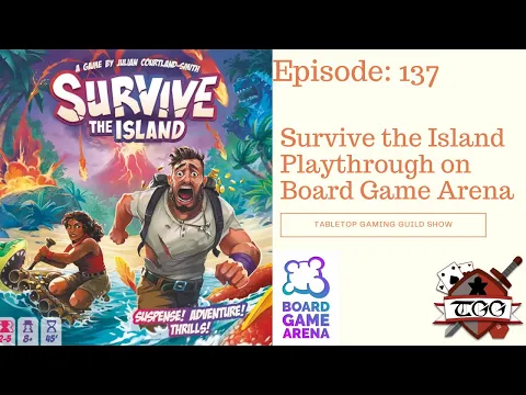 Survive The Island Playthrough on Board Game Arena