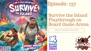 Survive The Island Playthrough on Board Game Arena