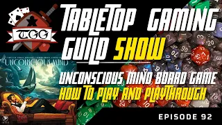 Tabletop Gaming Guild Show: Unconscious Mind Board Game How to Play and Playthrough