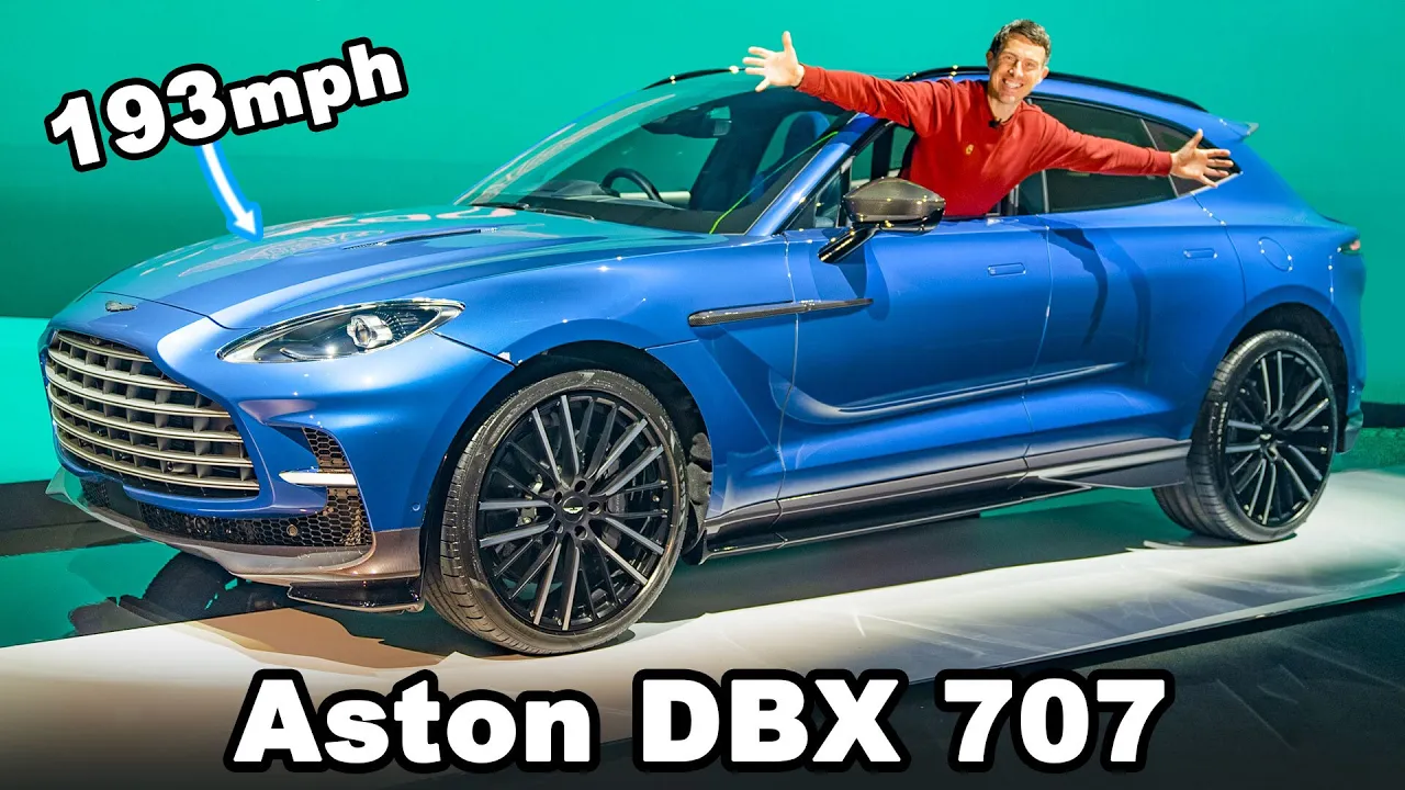 This new Aston Martin DBX 707 is the fastest SUV in the world!