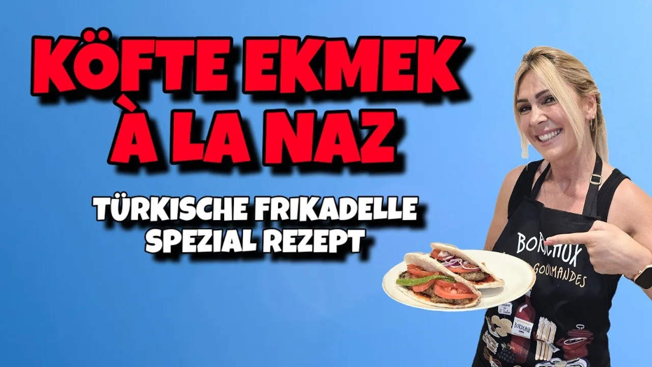 Naz macht türkische Frikadellen! Köfte Ekmek: Gesundes Fast Food auf Türkisch #köfte #kochen
