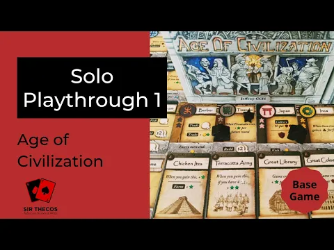 Solo Playthrough 1 | Age of Civilization (Base Game)