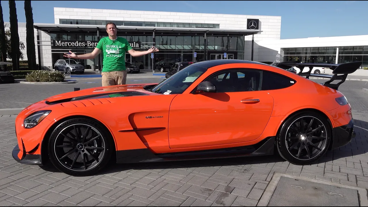 The 2021 Mercedes-AMG GT Black Series Is a $350,000 Monster Supercar