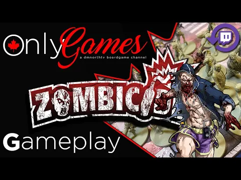 Zombicide 5 Player (Mission C45) Board Game Gameplay - Twitch Live Stream Replay