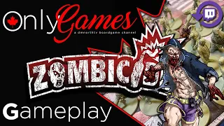 Zombicide 5 Player (Mission C45) Board Game Gameplay - Twitch Live Stream Replay