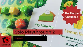 Solo Playthrough 2 | GROVE (Recipe Challenge)