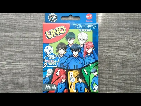 UNO Blue Lock Anime Card Game