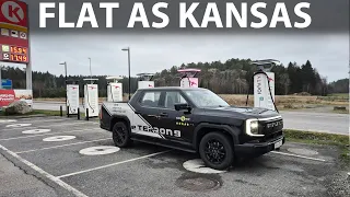 Maxus eTerron 9 charging test