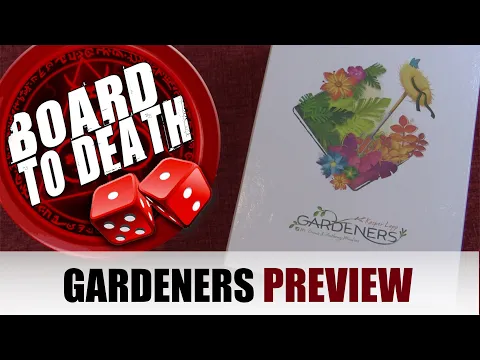 Gardeners Board Game Co op and Solo Video by Board to Death TV